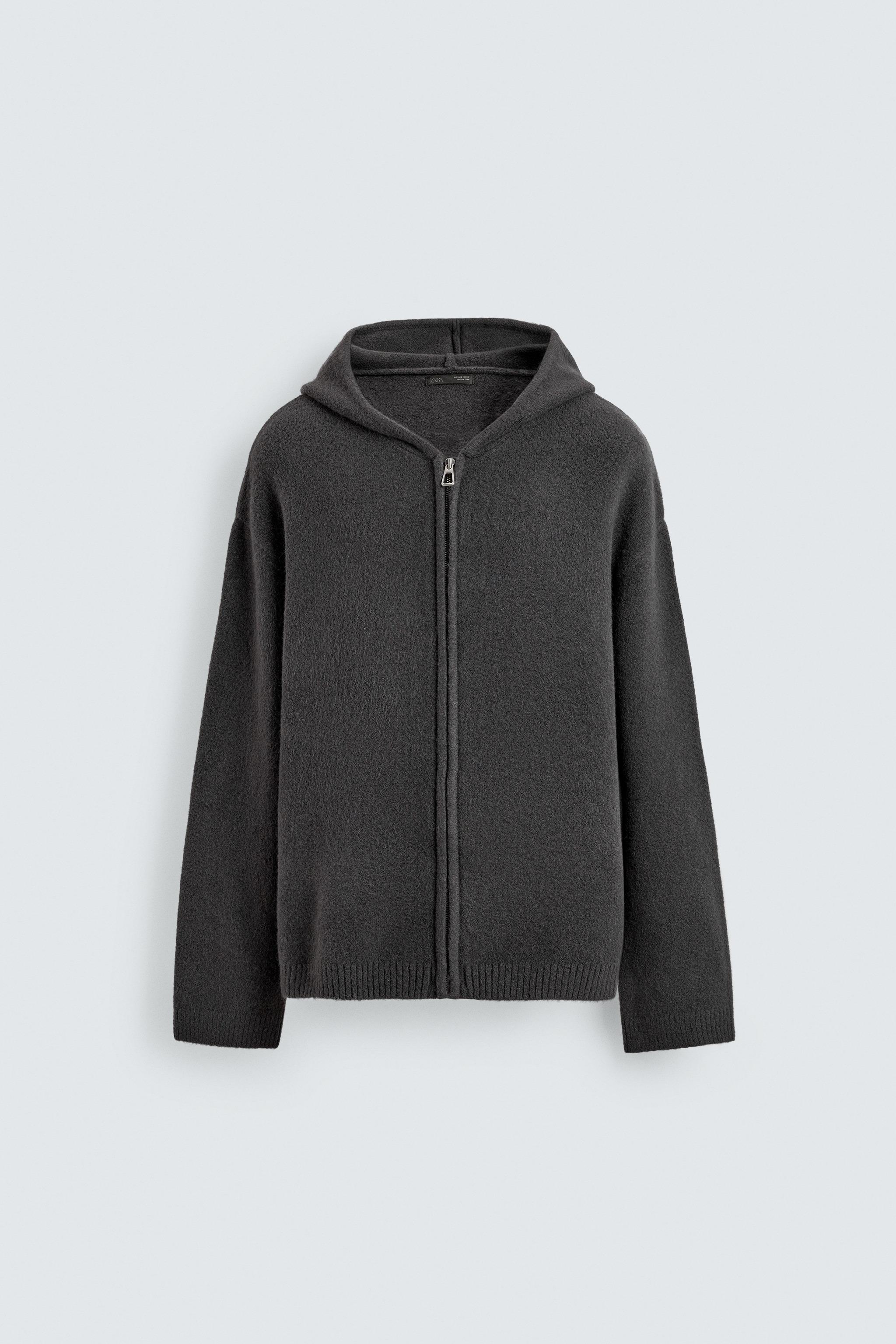 HOODED CARDIGAN